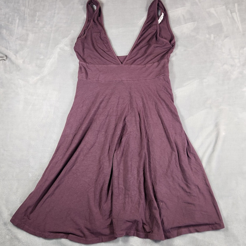 Don't Ask Why Dress Womens One Size Purple Tank Dress Fit & Flare Sun Dress